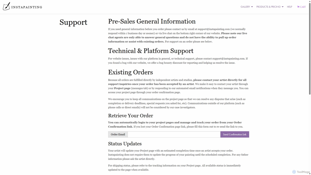Instapainting for Instapainting