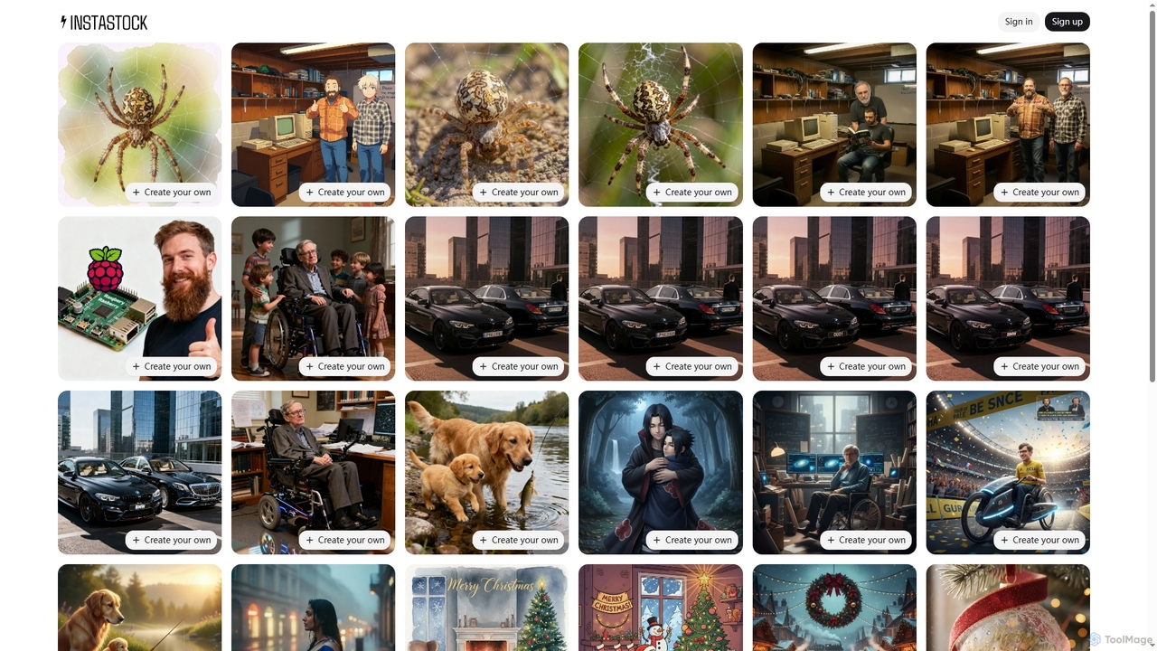 Instastock Image Library for Instastock