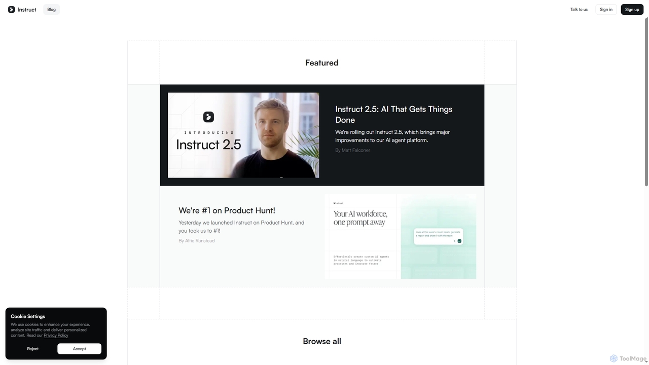 Blog | Instruct AI for Instruct