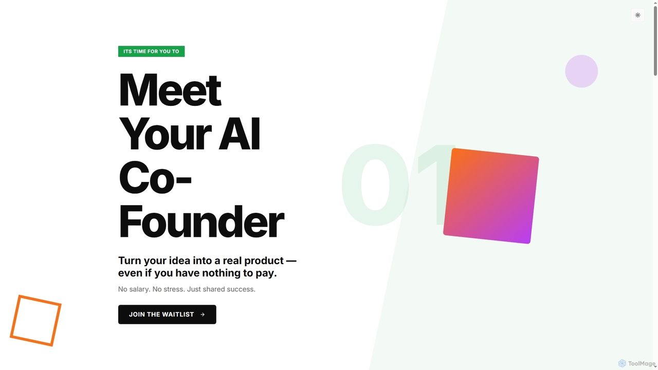 Intelligent Co-Founder