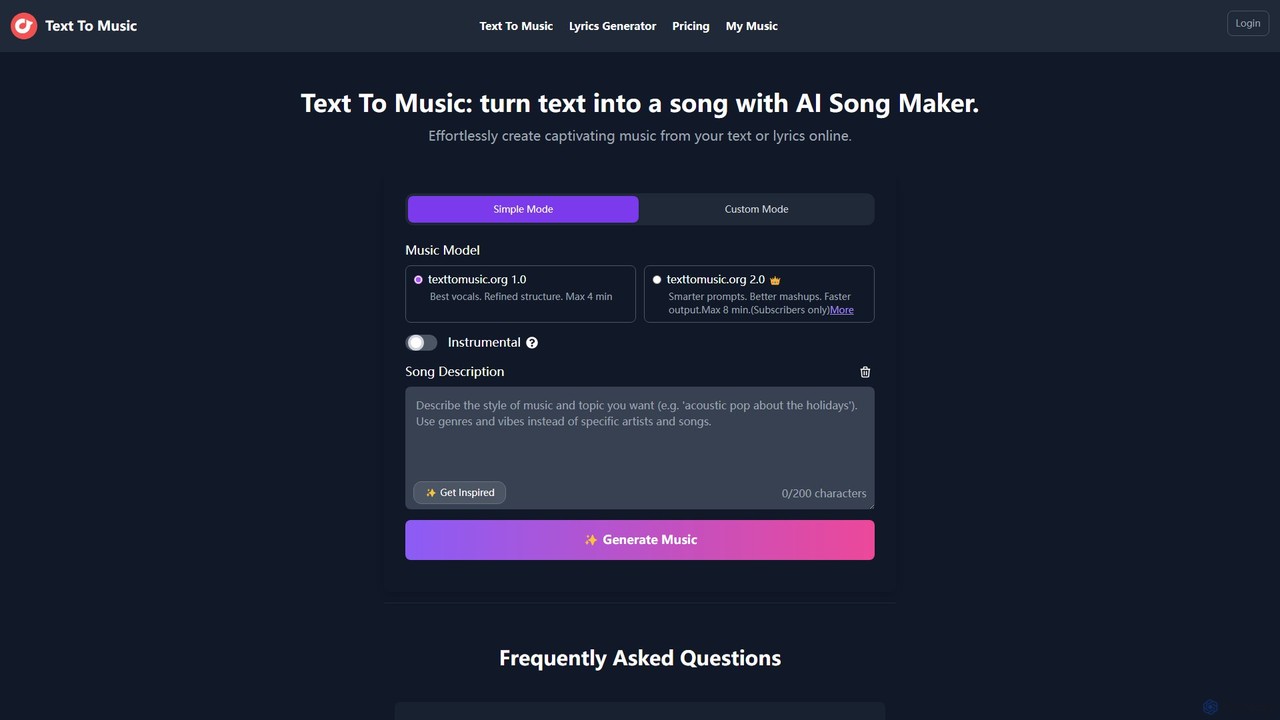 inthesong