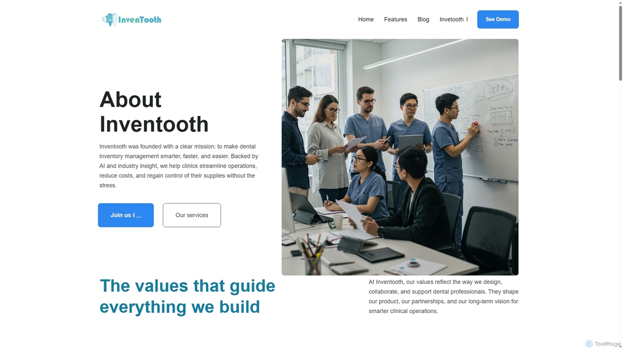 About - Startux X - Webflow Ecommerce website template for Inventooth
