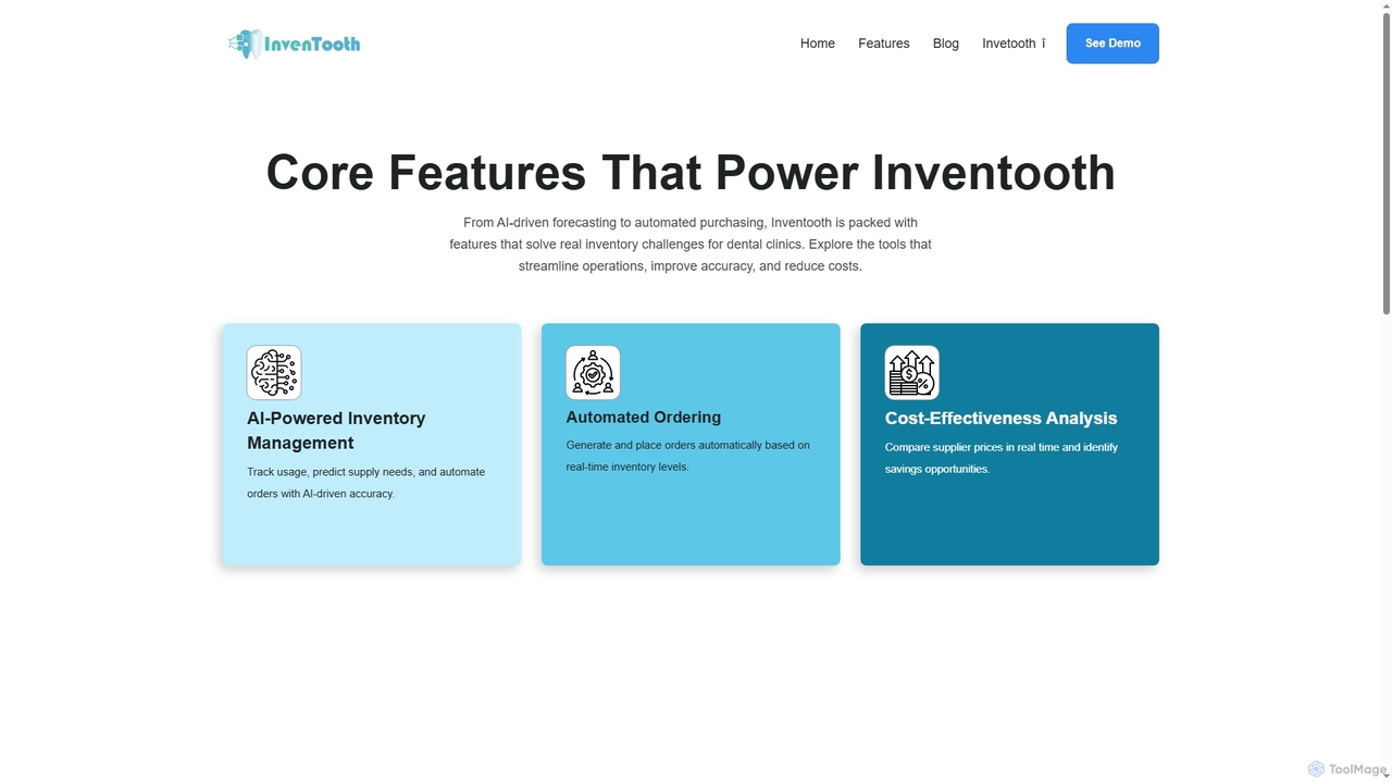 Services - Startux X - Webflow Ecommerce website template for Inventooth