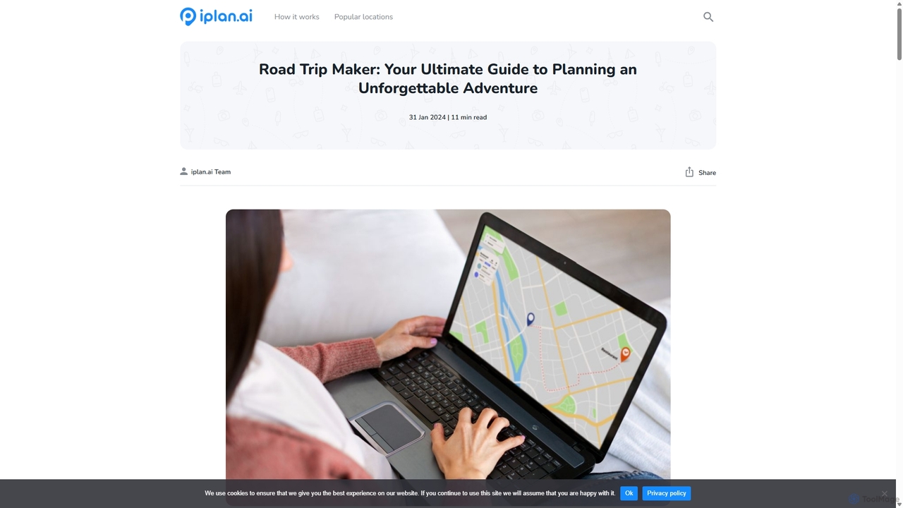 Road Trip Maker: Your Ultimate Guide to an amazing adventure for Iplan.ai