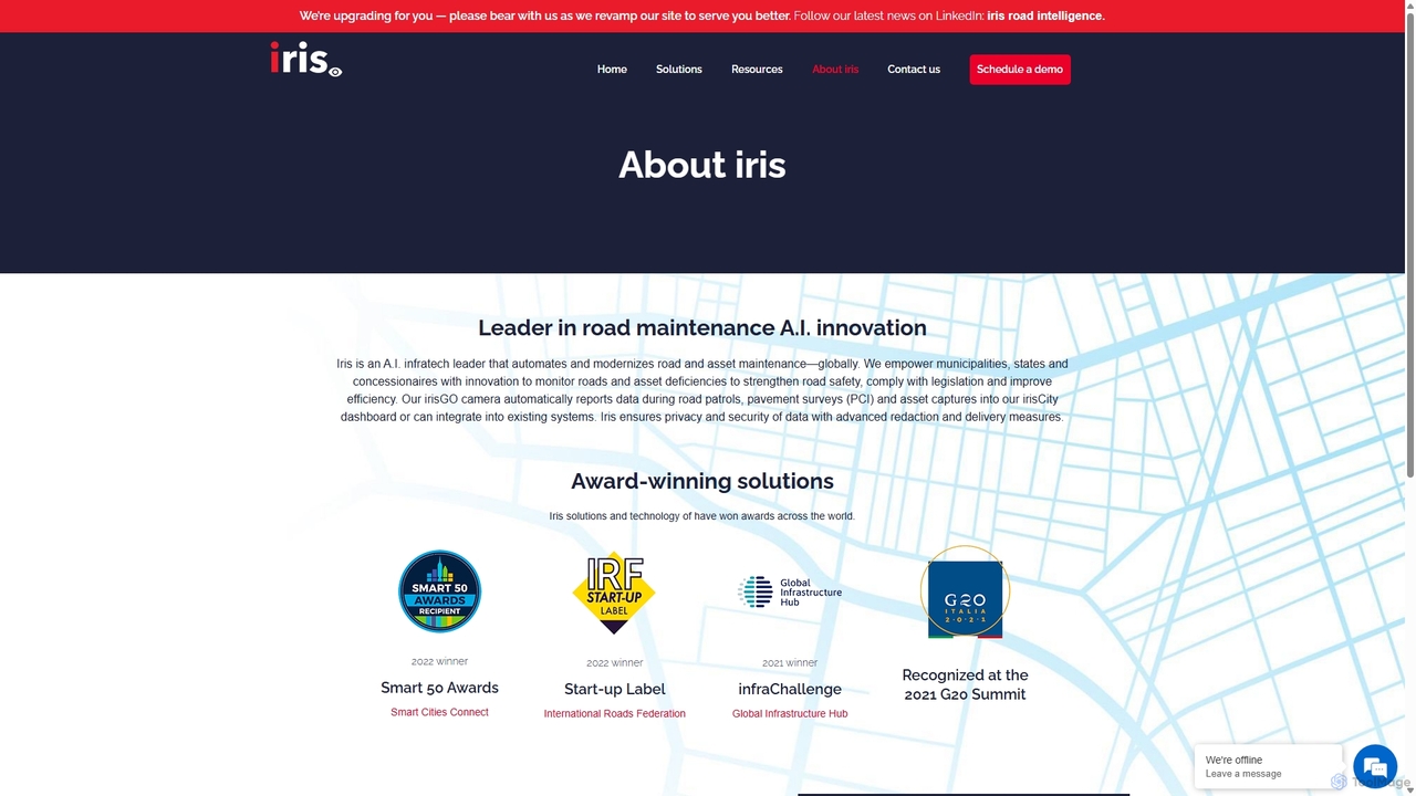 About iris iris roads for Irisradgroup
