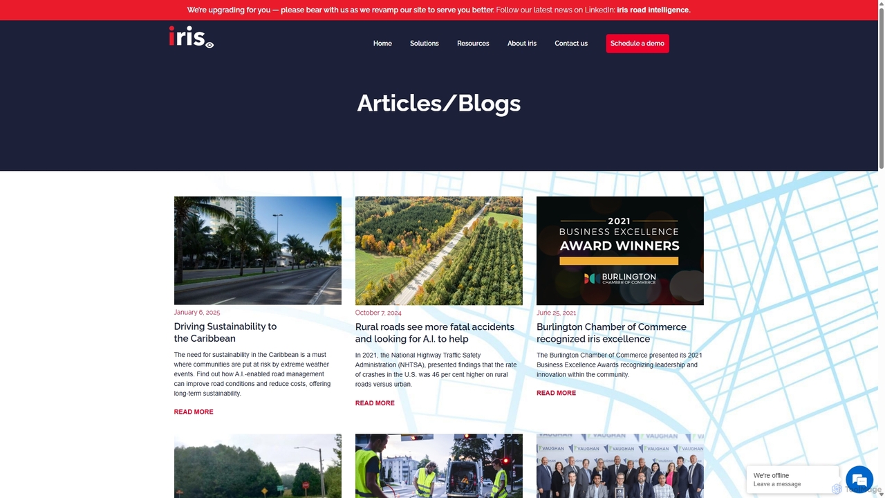 Articles/Blogs iris roads for Irisradgroup
