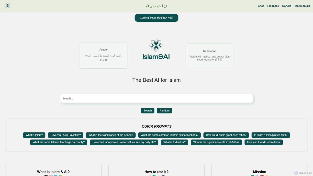 Islam & AI