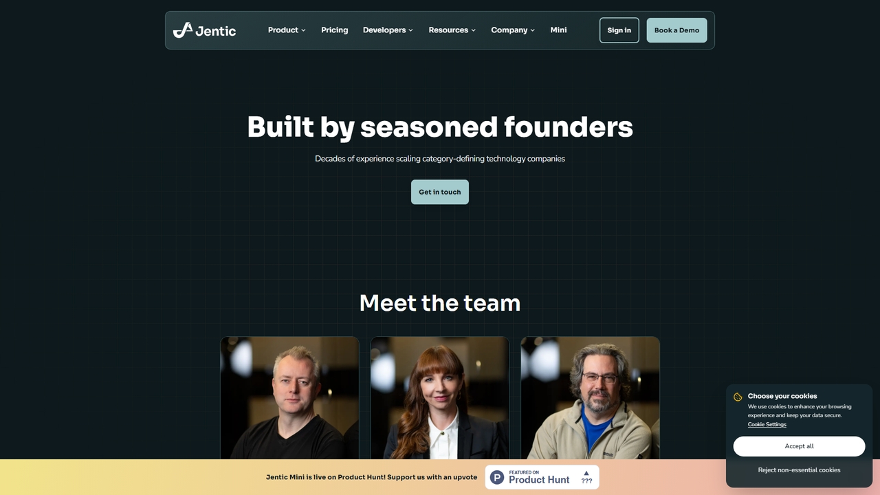 About Jentic | Company for Jentic