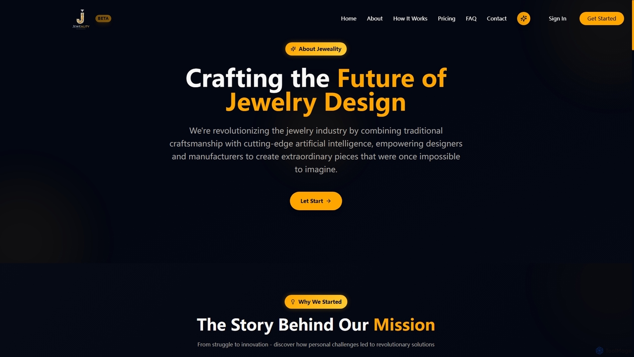 Jeweality AI - Transform Ideas Into Jewelry Designs With AI By Jeweality for Jeweality