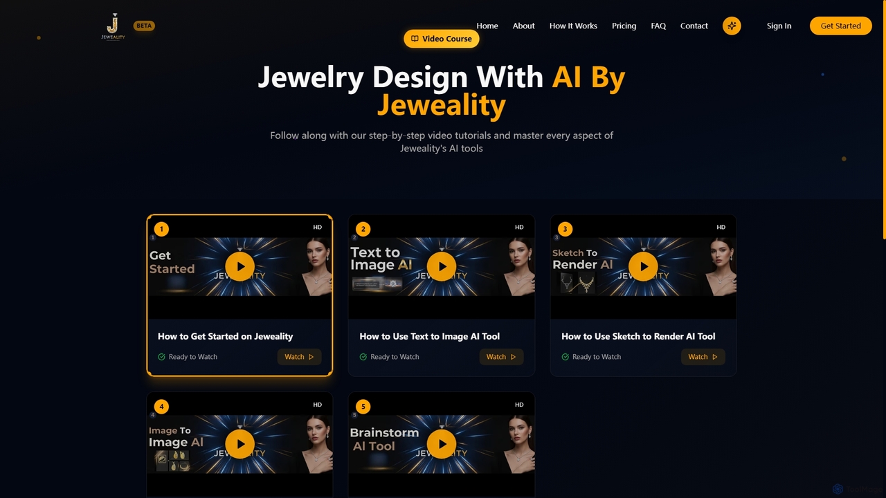 Jeweality AI - Transform Ideas Into Jewelry Designs With AI By Jeweality for Jeweality