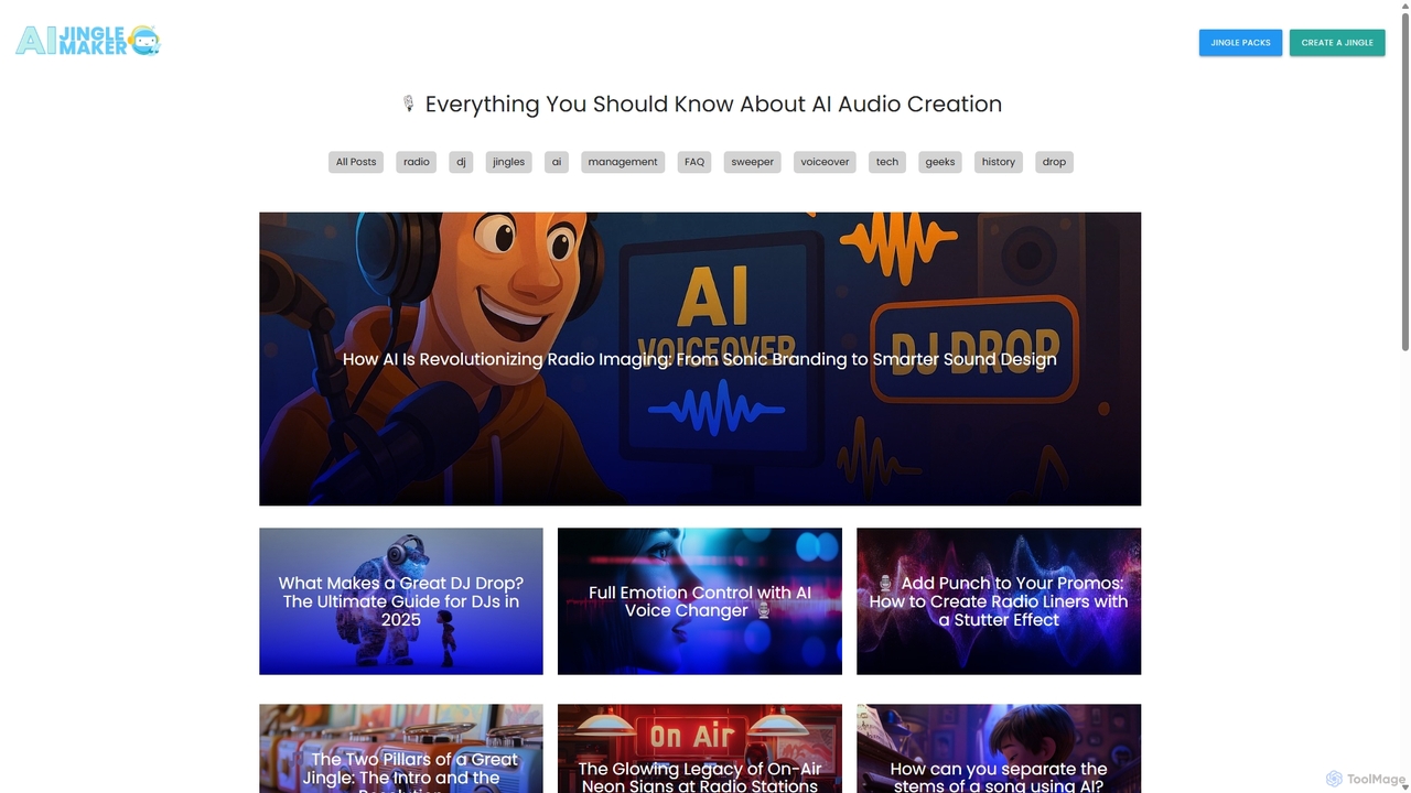 Latest AI Jinglemaker Blog Posts for jinglemaker