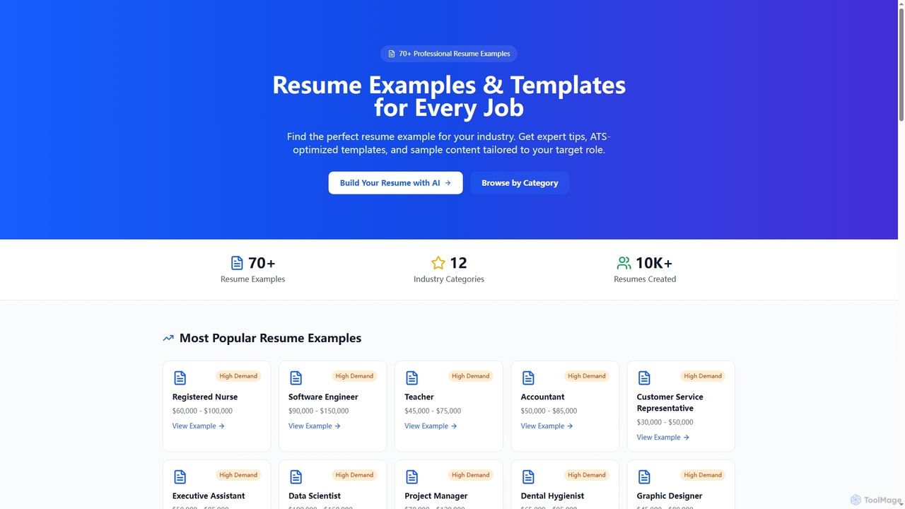 Resume Examples & Templates by Job Title (2025) | JobEase | JobEase for JobEase