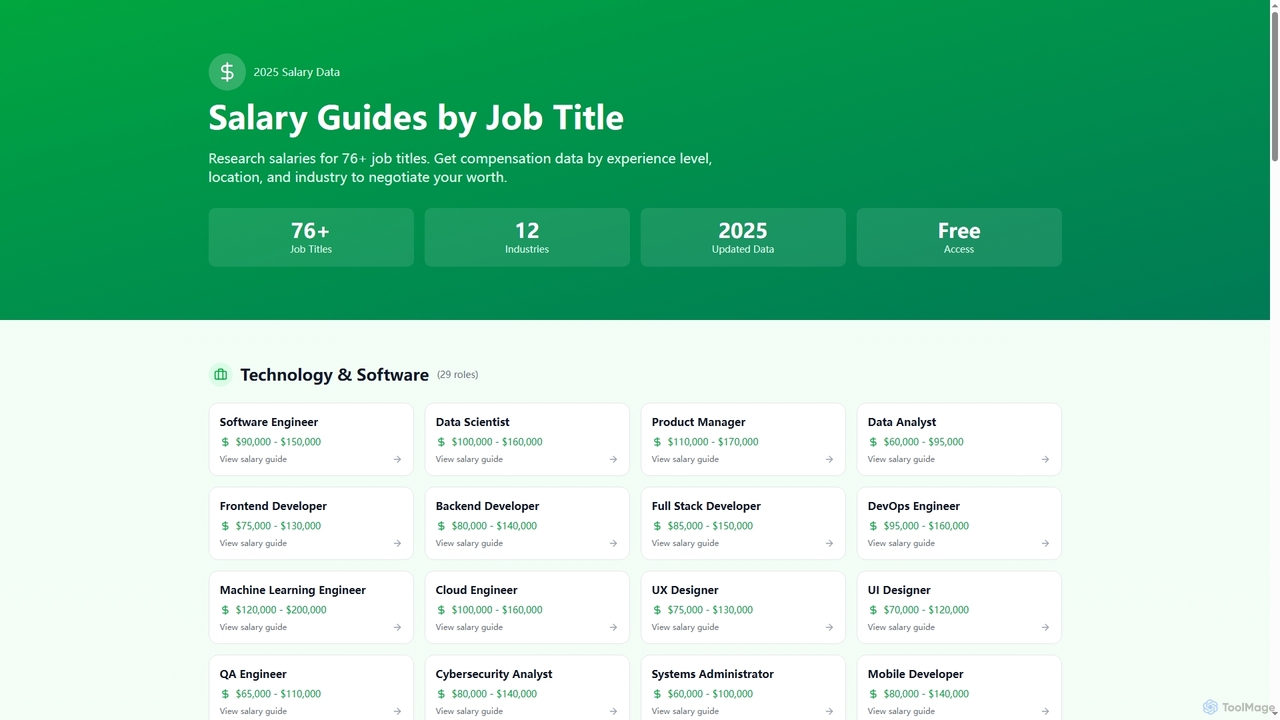 Salary Guides by Job Title | 2025 Compensation Data | JobEase | JobEase for JobEase