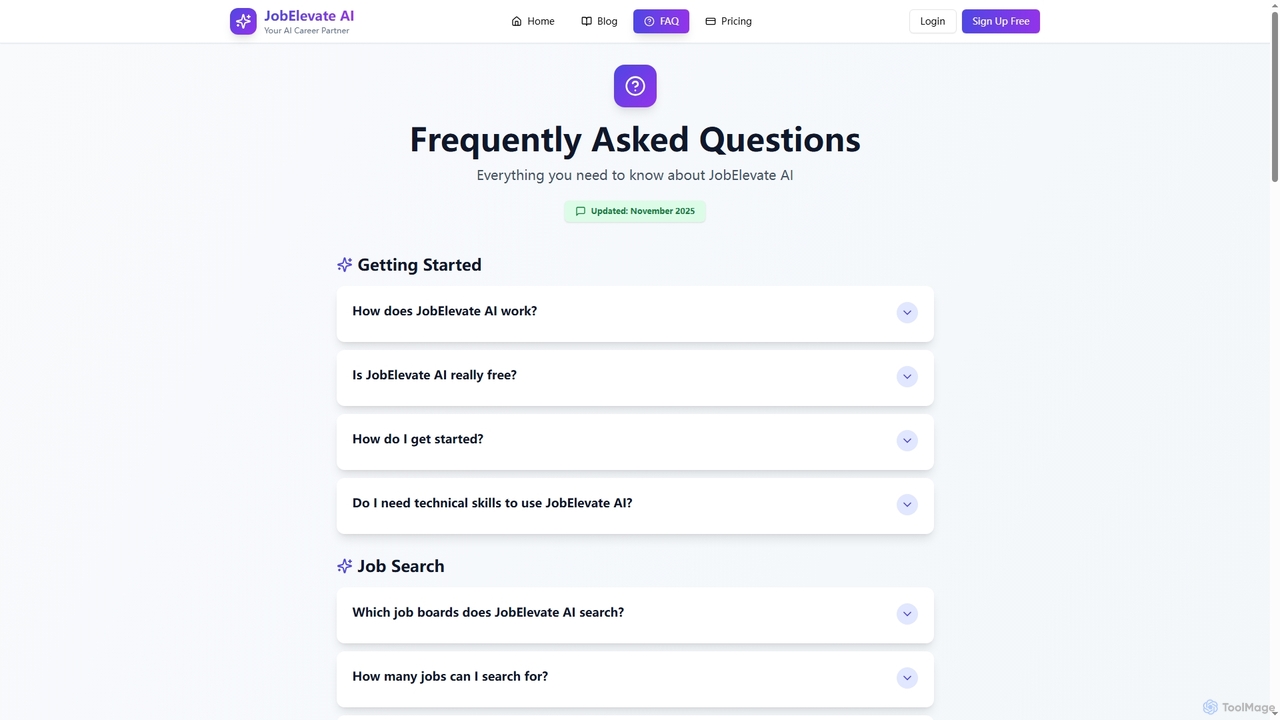 FAQ - Frequently Asked Questions | JobElevate AI for JobElevate AI