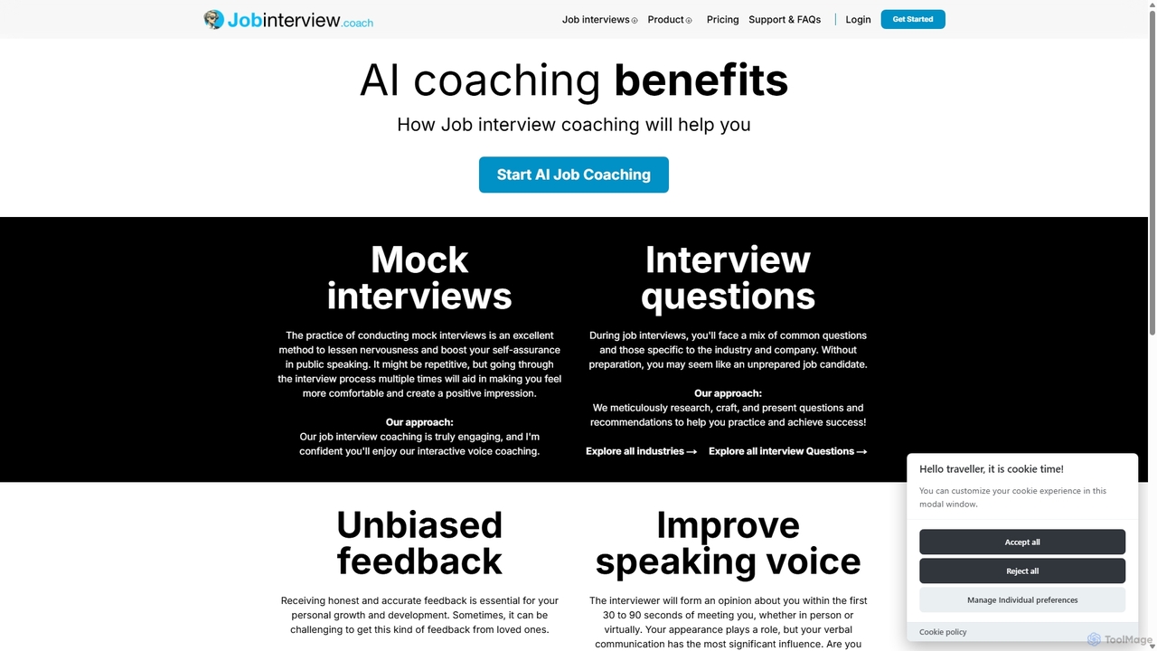Coaching benefits, how you will get your next dream job for JobInterview.coach