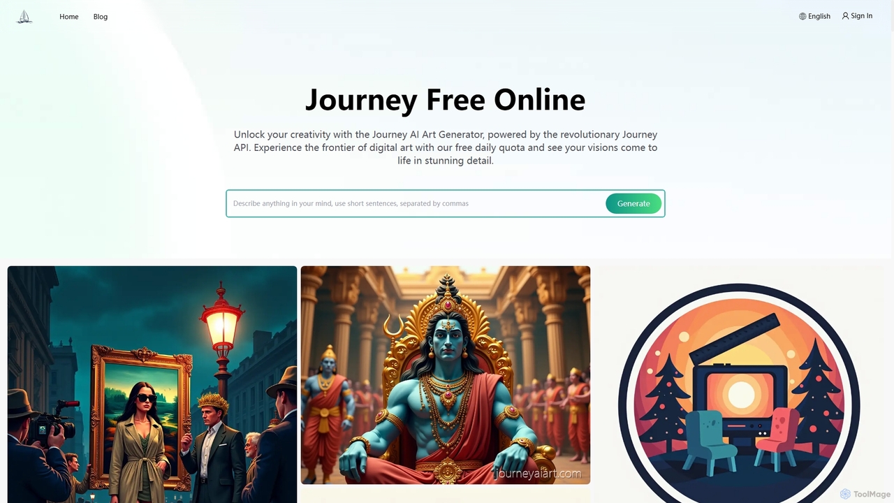 Journey AI Art Generator