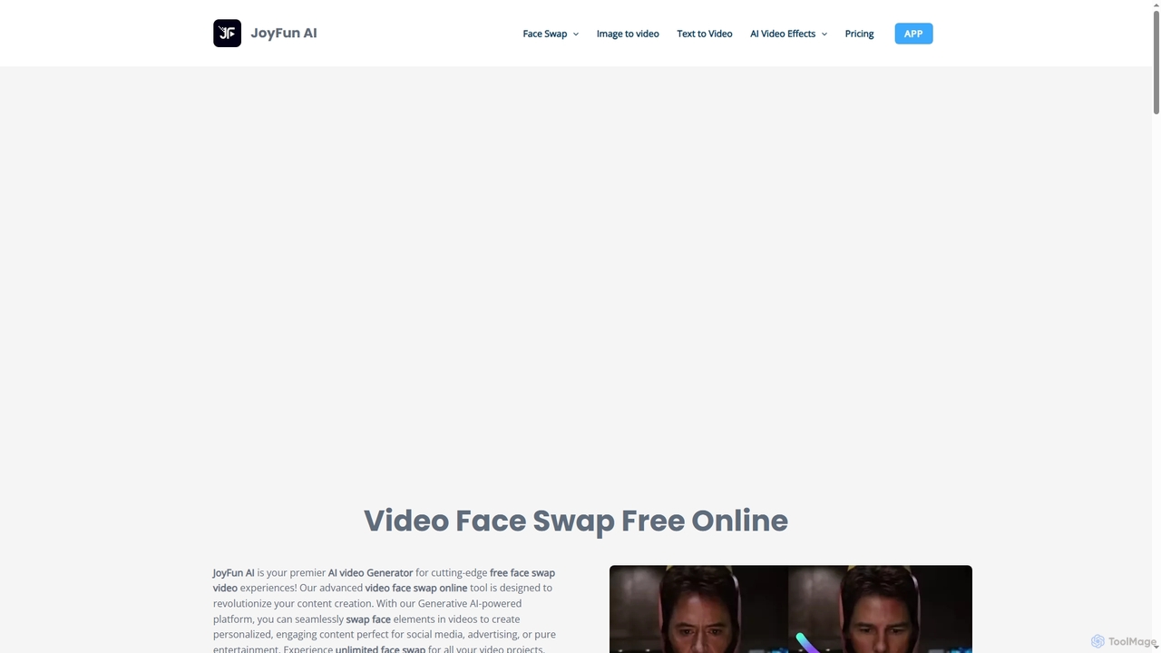 Video Face Swap Free Online | JoyFun AI for Joyfun
