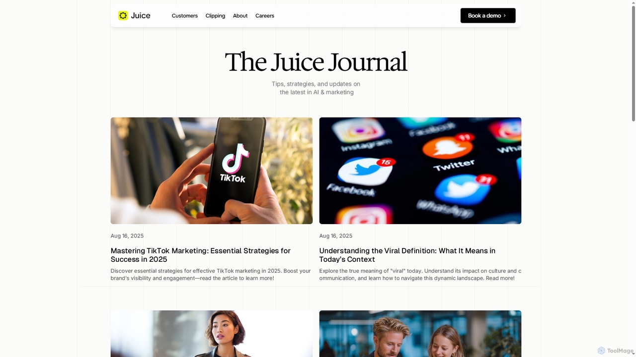 Blog — Juice for Juice