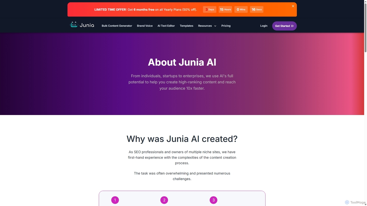About Junia.AI - Our Mission For AI-powered SEO Content Creation for Junia AI