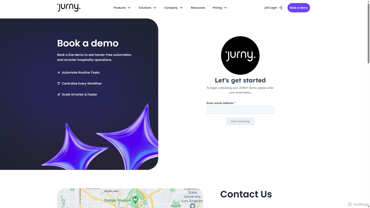 Book a Demo | Experience Jurny's Platform in Action for Jurny
