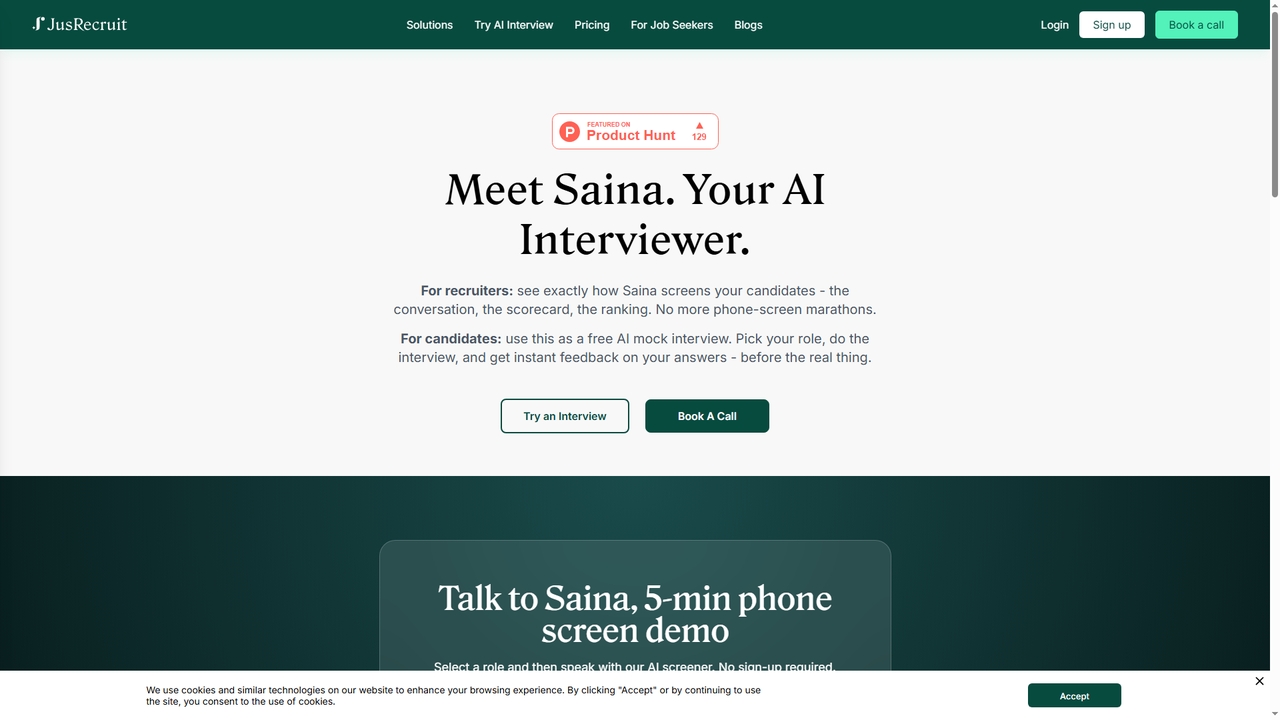 JusRecruit Demo - See the AI Recruiting Platform in Action for JusRecruit