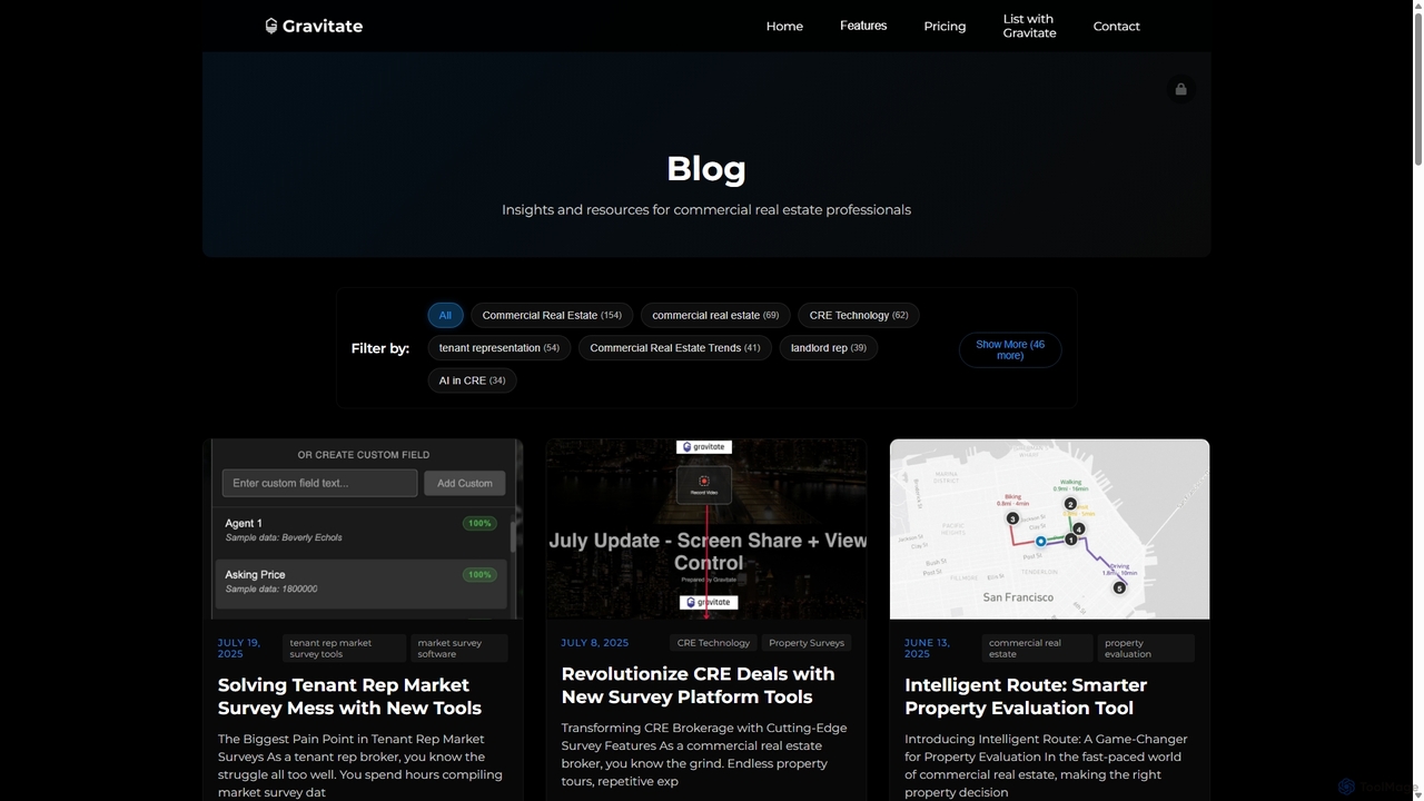 Blog | Gravitate - Commercial Real Estate Insights for Justgravitate