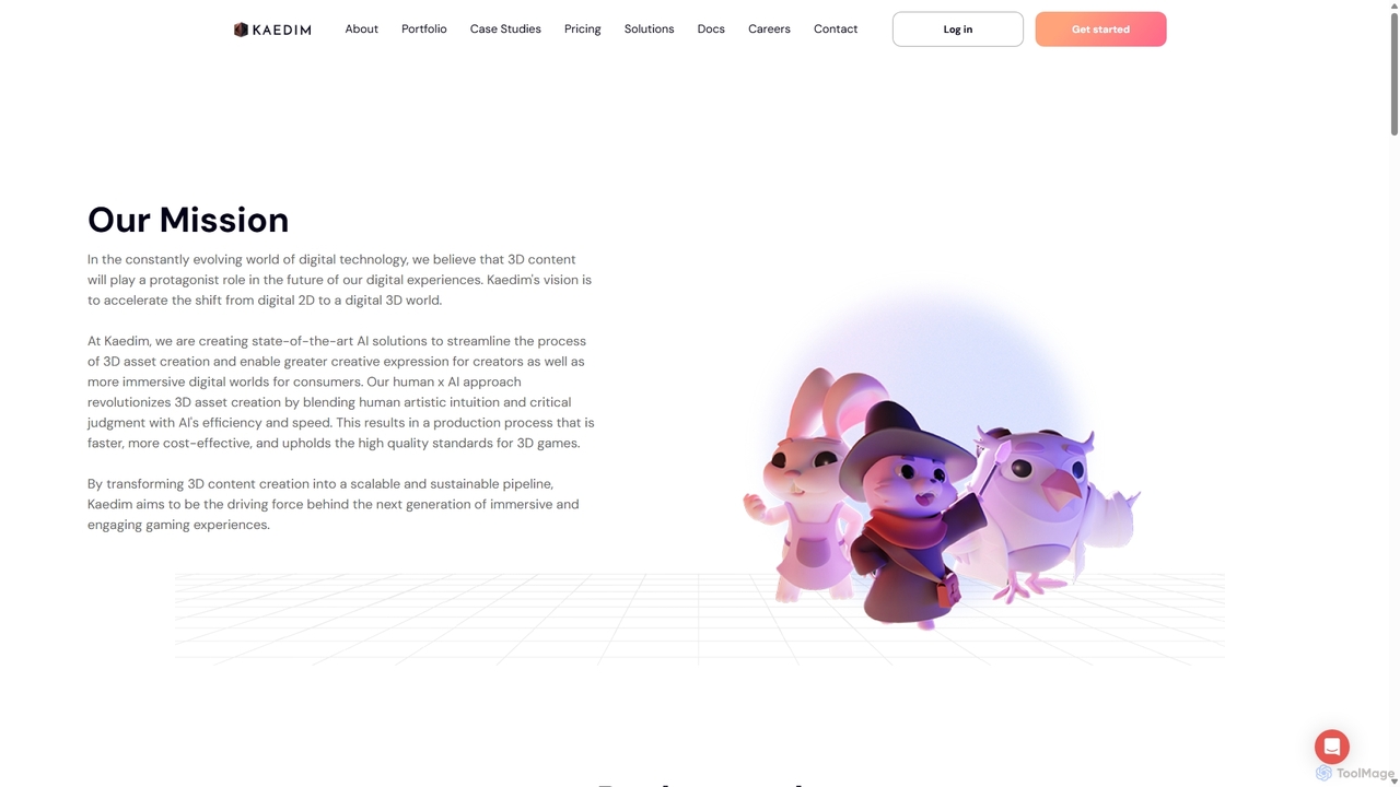 Kaedim | About Us for Kaedim3D