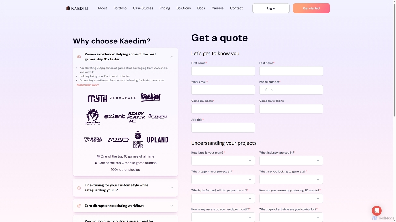 Kaedim | Pricing for Kaedim3D