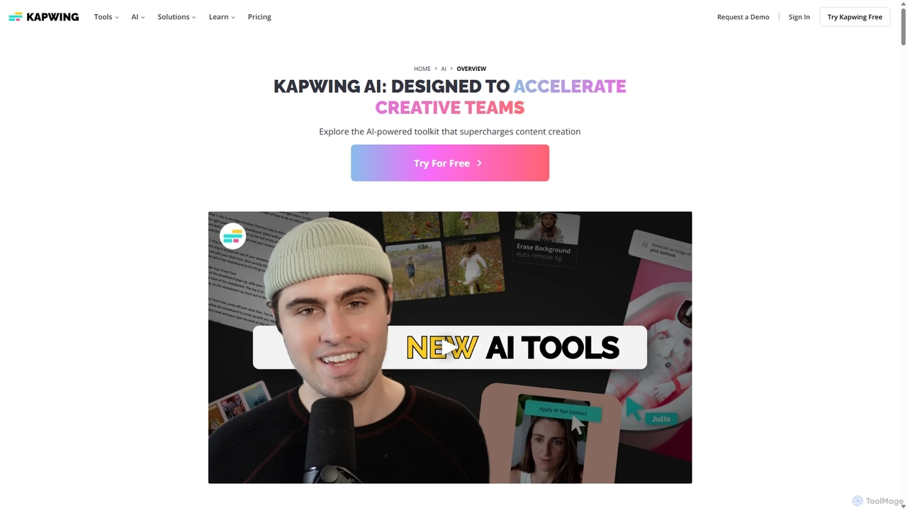 Kapwing AI — Free Video, Image, and Audio Tools for Kapwing