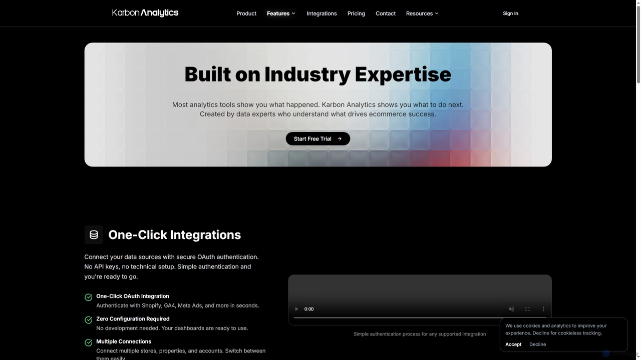 Features - Karbon Analytics for Karbon Analytics