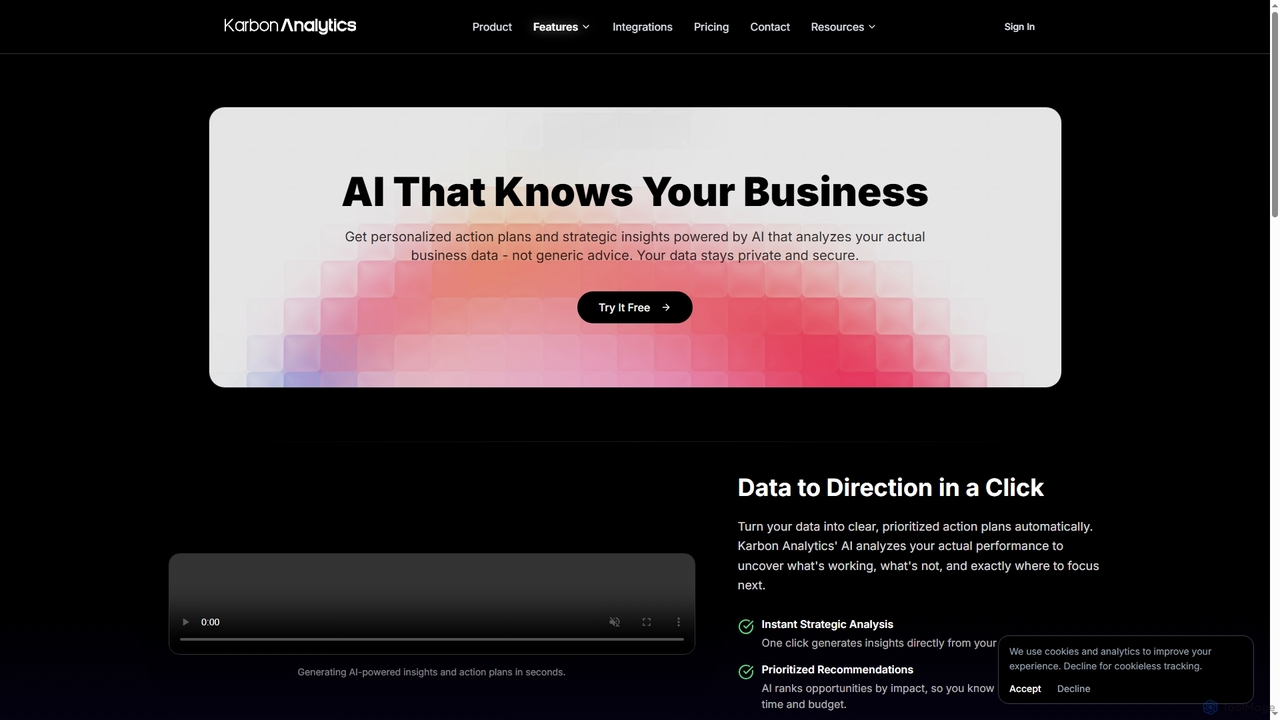 AI-Powered Insights - Karbon Analytics for Karbon Analytics