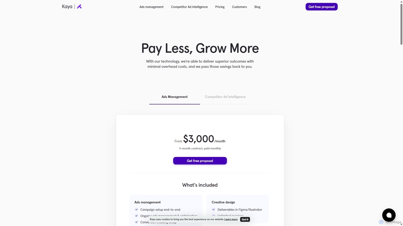 Pricing – Pay Less, Grow More | Kaya for Kaya