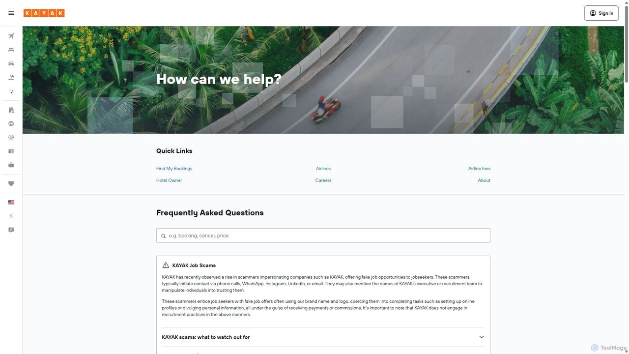 Help & Support | KAYAK for KAYAK