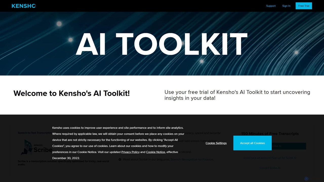 Kensho AI Toolkit