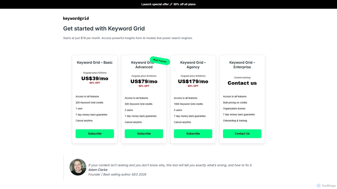 Get started with Keyword Grid – Keyword grid for Keywordgrid