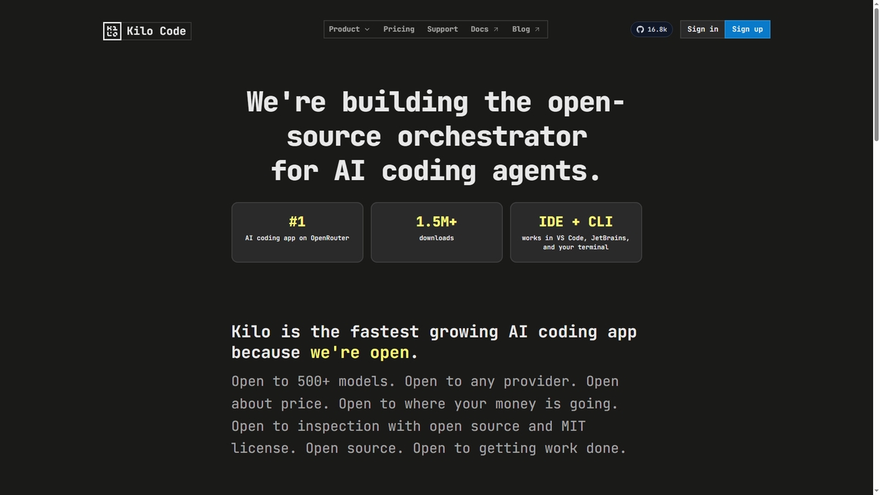 About Kilo Code - Open-Source AI Coding Orchestration for Kilo