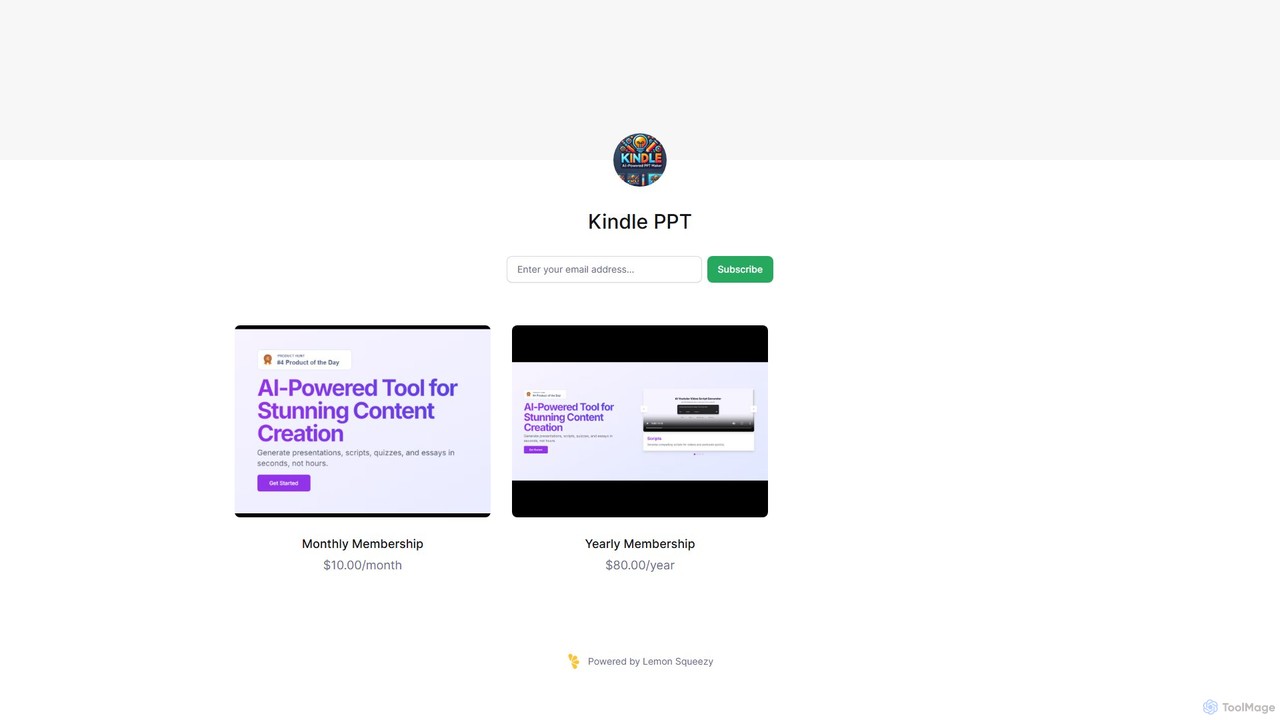 Kindle PPT