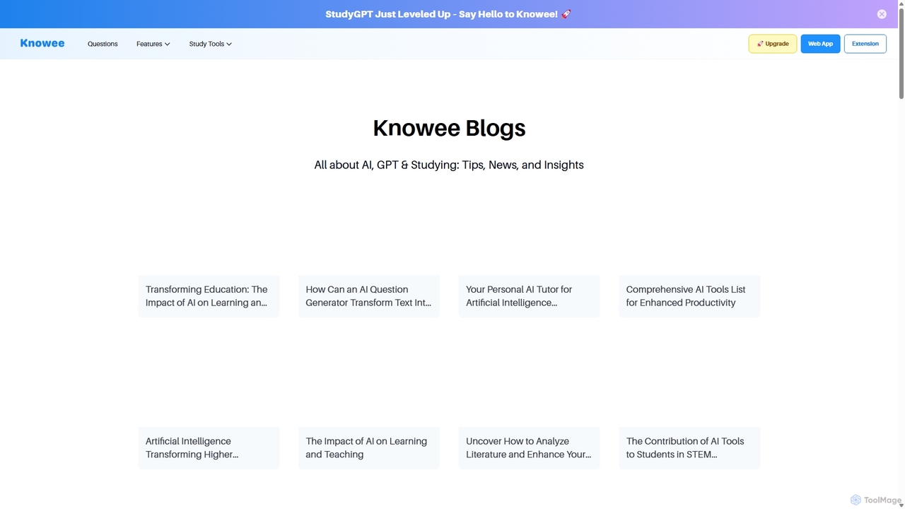 Blogs | Knowee.ai for Knowee AI