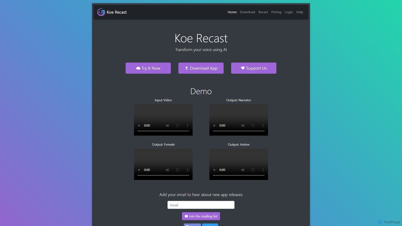 Koe Recast