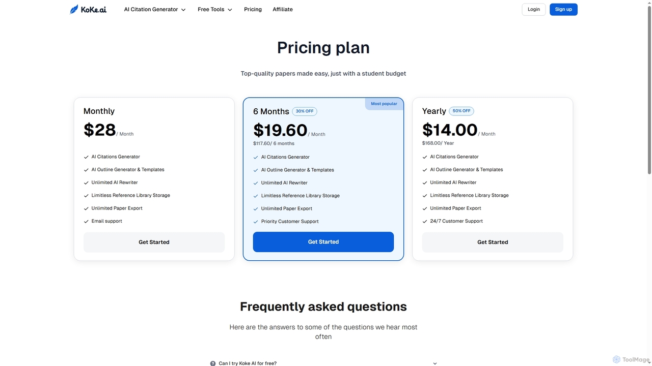 Koke AI: AI Citation Generator | APA, MLA, Chicago, IEEE & Harvard Reference Tool for Koke