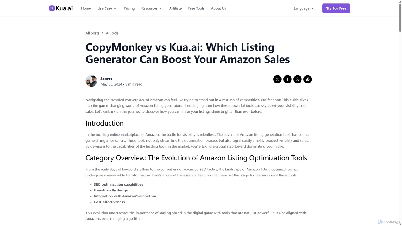 CopyMonkey vs Kua.ai: Which Listing Generator Boosts Your Amazon Sales for Kua.ai