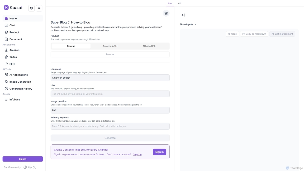 SuperBlog 5: How-to Blog for Kua.ai