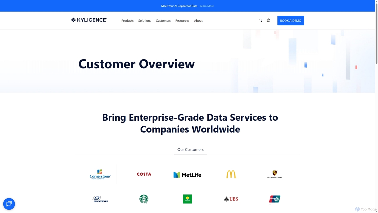 Kyligence Customer Overview: Big Data Services for Kyligence