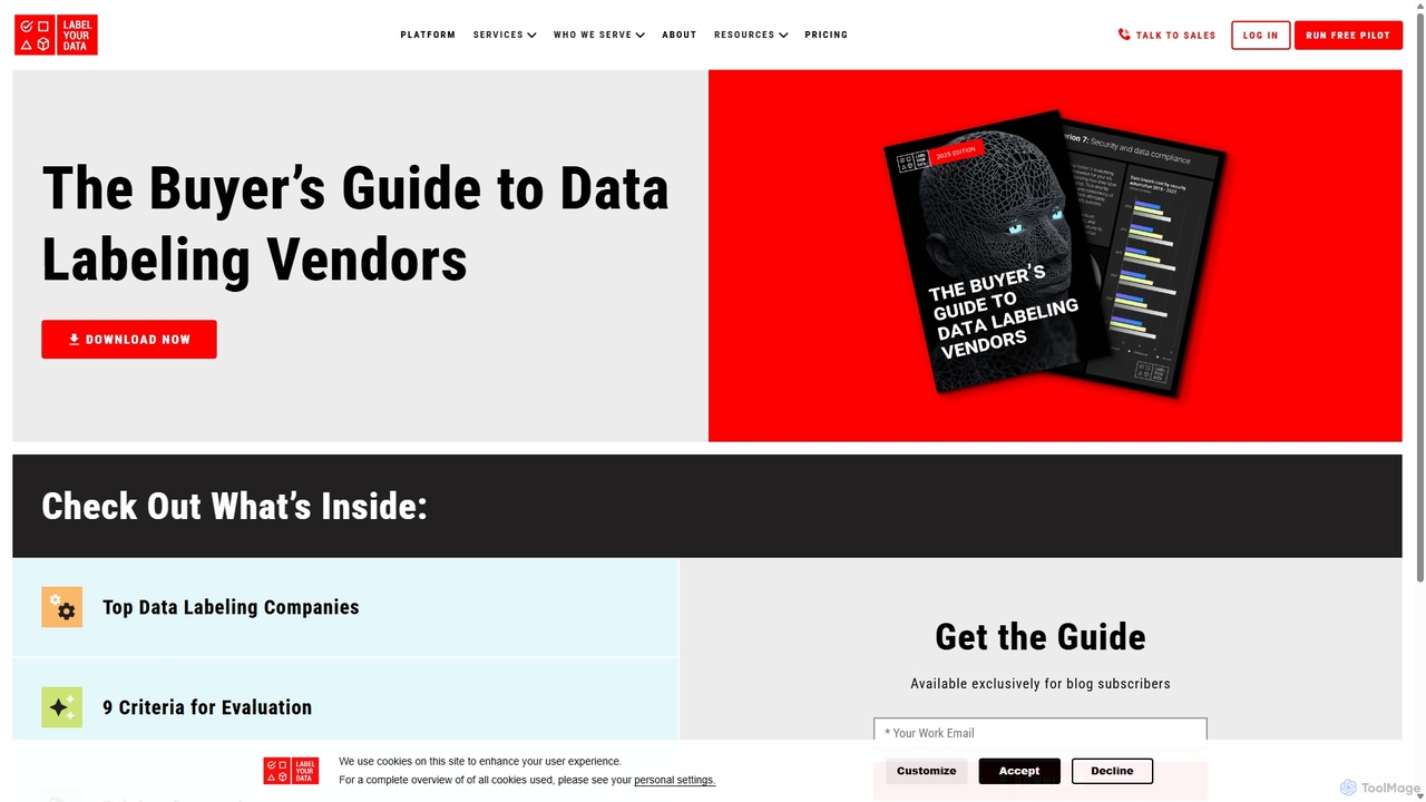 Data Labeling Vendors for Label Your Data