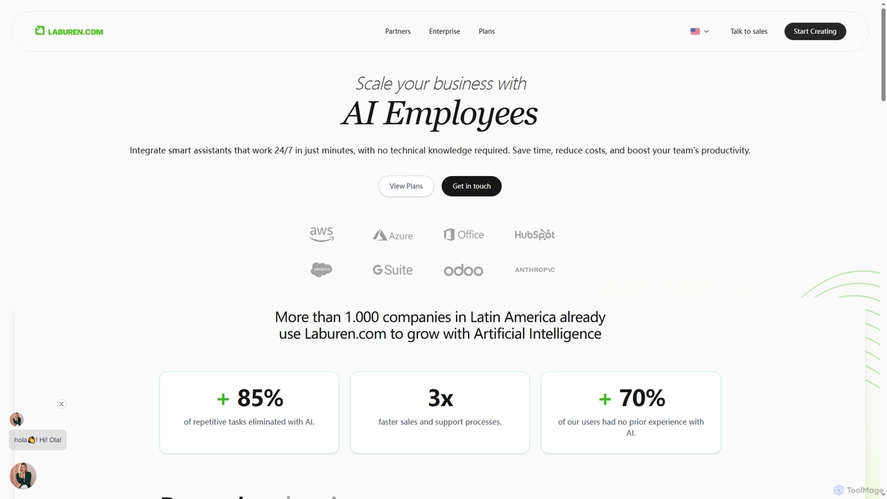 Empleados IA para Automatizar tu Empresa for Laburen