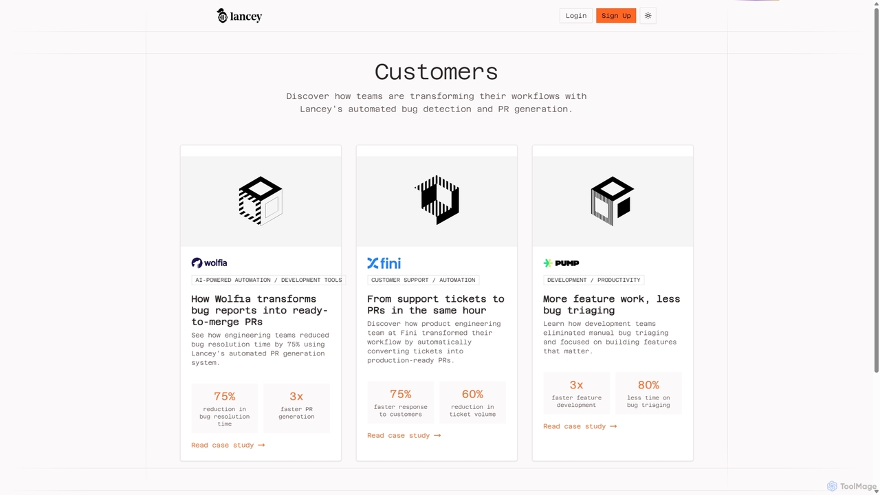 Customer Success Stories - Lancey Case Studies | Lancey for Lancey