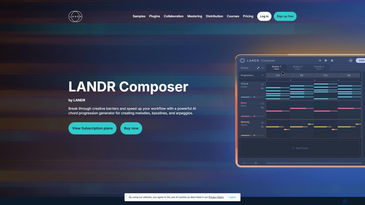 LANDR Composer