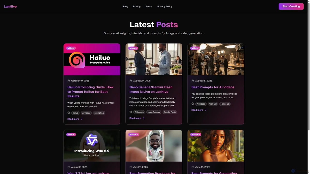 Blog for LanHive
