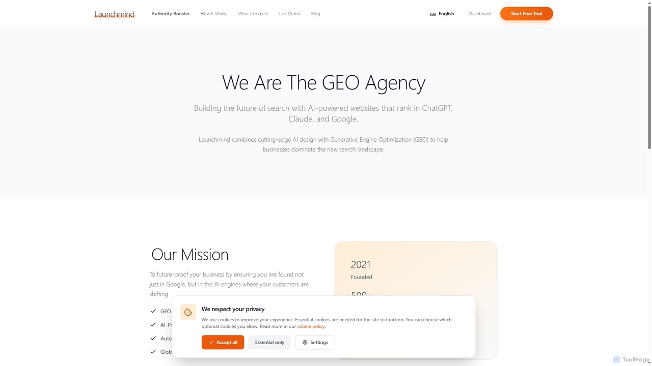 About Us - Launchmind | AI-Powered GEO & SEO Platform for Launchmind