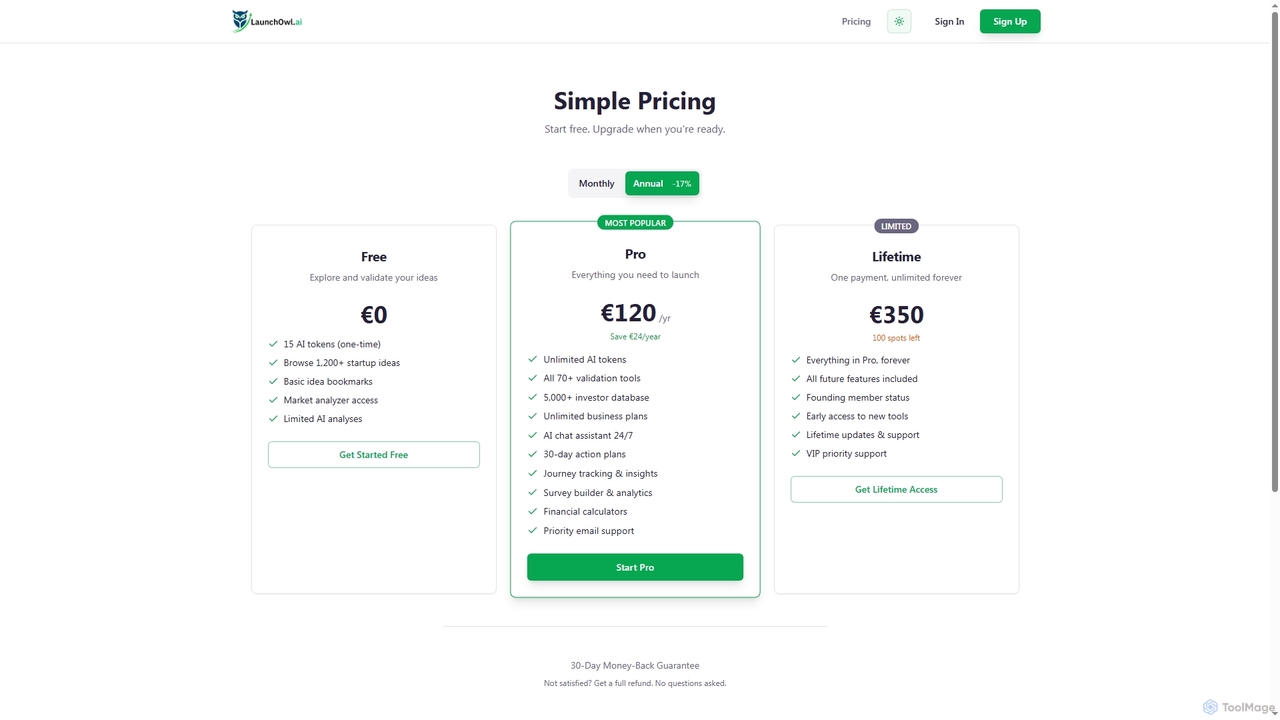 LaunchOwl - Turn Your Startup Idea Into Reality with AI | Business Validation & Planning for LaunchOwl